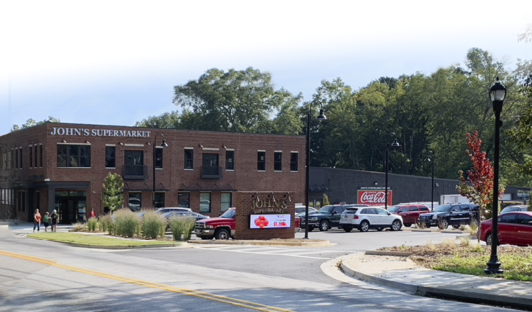 John's Supermarket Exterior